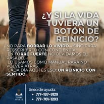 Mensaje de reinicio y recuperación